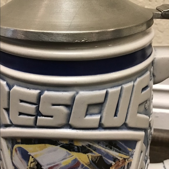 Vintage Avon rescue workers beer Stein, detailed! - Picture 8 of 13